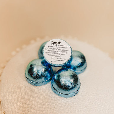 Natural Essential Oil Shower Steamer - Renew - Lace and Grace Boutique