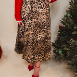 Leopard Midi Skirt