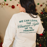 Til January Sweatshirt - Ivory