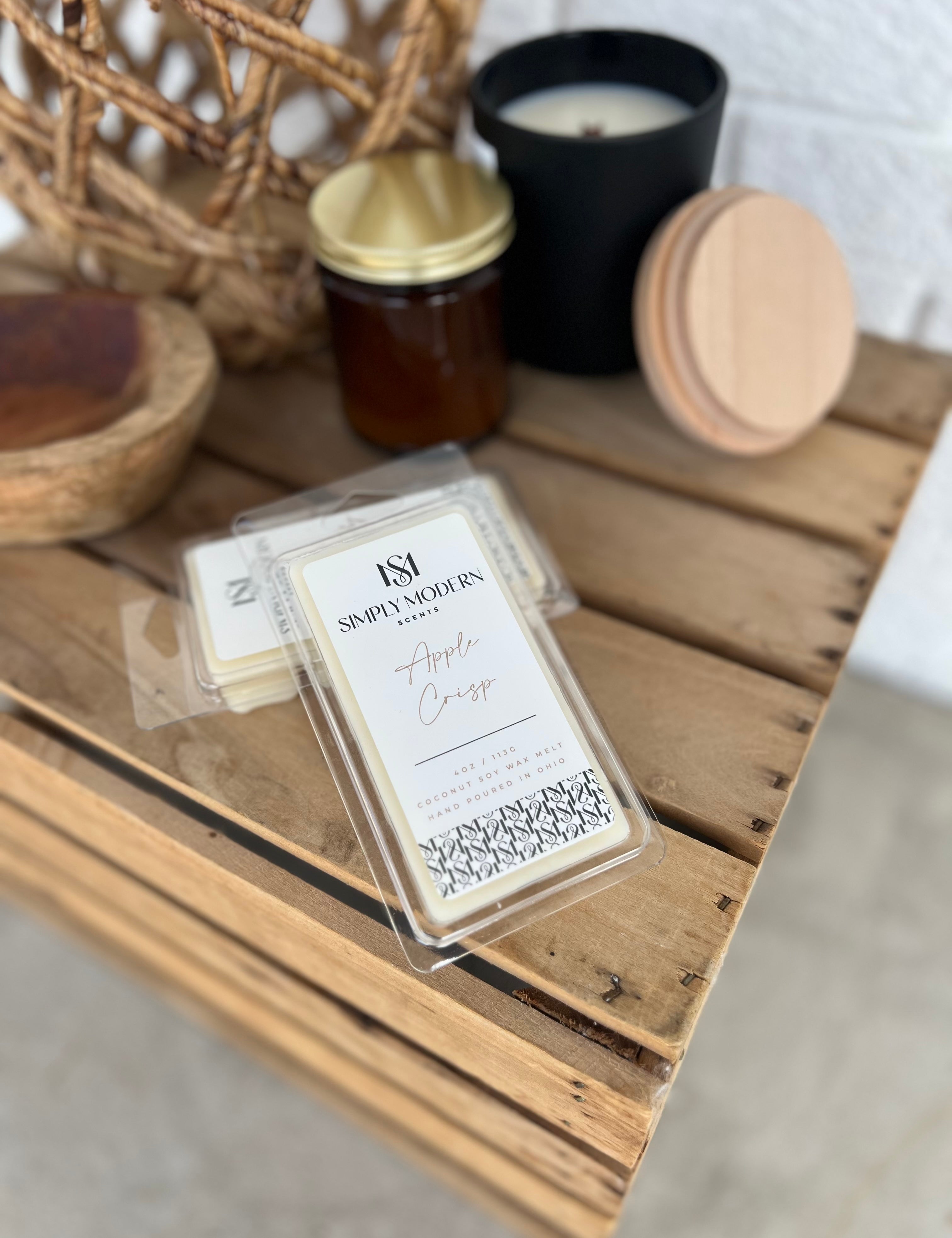 Simply Modern Soy Wax Melt - Apple Crisp - Lace and Grace Boutique