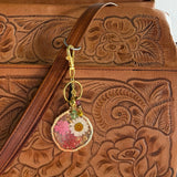 Natural Life Pressed Flower Keychain - Lace and Grace Boutique