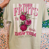 Simply Southern By Their Fruits Tee - Fern