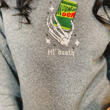 Til' Death Mt. Dew Graphic Sweatshirt - Grey