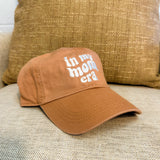 In My Mom Era Embroidered Baseball Cap - Tan