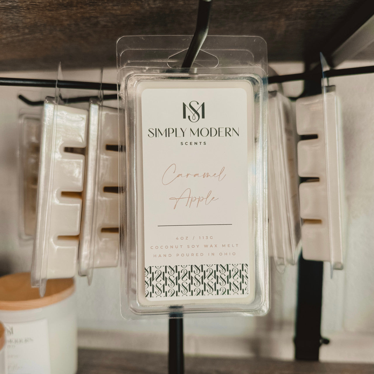 Simply Modern Soy Wax Melt - Caramel Apple - Lace and Grace Boutique