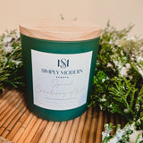 Simply Modern Soy Wax Candle - Spiced Cranberry Apple