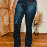 KanCan High Rise Bootcut Jean - Dark Denim