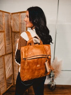 Bedstu Howie Backpack - Tan Rustic - Lace and Grace Boutique