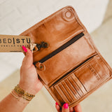 Bedstu Canton Wallet - Tan Rustic - Lace and Grace Boutique