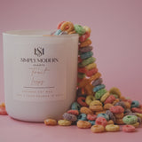 Simply Modern Soy Wax Candle - Fruit Loops