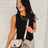 Bedstu Elect Crossbody Bag - Black Lux Nectar Lux - Lace and Grace Boutique