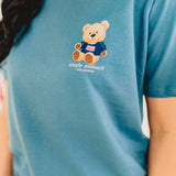 Simply Southern USA Bear Graphic Tee - Blue