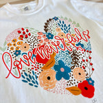 Love Never Fails Graphic Tee - Ivory - Lace and Grace Boutique