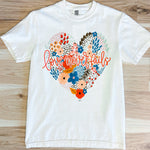 Love Never Fails Graphic Tee - Ivory - Lace and Grace Boutique