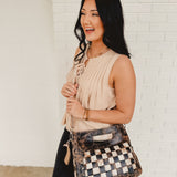 Bedstu Orchid Crossbody Bag - Black Lux Nectar Lux