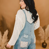 Vintage Washed Overalls - Denim