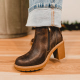 Rocky Top Ankle Boots by Corkys - Espresso Crinkle