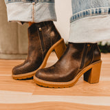 Rocky Top Ankle Boots by Corkys - Espresso Crinkle