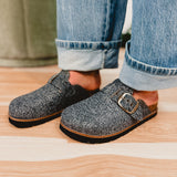 Day Dream Clog by Corkys - Charcoal Felt