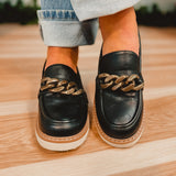 Not Literally Loafer Shoes by Corkys - Black