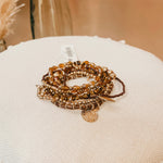 Charm Beaded Bracelet Set - Lace and Grace Boutique