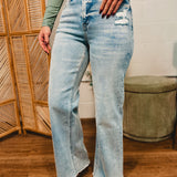 Mica Super High Rise Stretch Wide Leg Jean - Medium