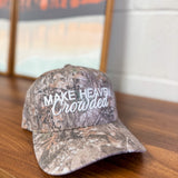 C.C Make Heaven Crowded Embroidered Camo Baseball Cap