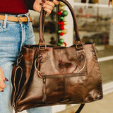 BedStu Rockaway Bag - Teak Rustic