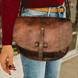 BedStu Sequoia Em Crossbody Bag - Teak Dip Dye