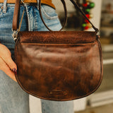 BedStu Sequoia Em Crossbody Bag - Teak Dip Dye