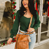 BedStu Aiken Crossbody Bag - Tan Rustic