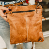 BedStu Aiken Crossbody Bag - Tan Rustic