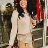 BedStu Venice Beach Crossbody Bag - Oats Icicle Rustic