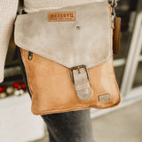 BedStu Venice Beach Crossbody Bag - Oats Icicle Rustic
