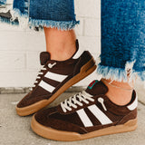 Brita Sneaker - Brown - Lace and Grace Boutique