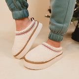 Platform Slipper - Cream