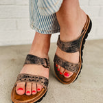 Bedstu Chow Platform Sandal - Black Lux - Lace and Grace Boutique