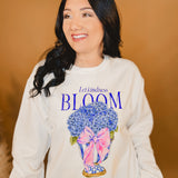 Simply Southern Let Kindness Bloom Graphic Sweatshirt - White