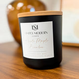 Simply Modern Soy Wax Candle - Apple Maple Bourbon
