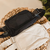 Nylon Belt Bag - Black