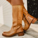 Roan by Bedstu Froe Boot - Banana Tan Distressed