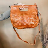 Bedstu Orchid Purse - Cognac Dip Dye