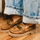 Not Literally Loafer Shoes by Corky's - Tan