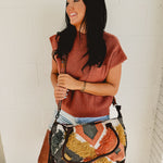 American Darling Wool & Leather Crossbody - Lace and Grace Boutique