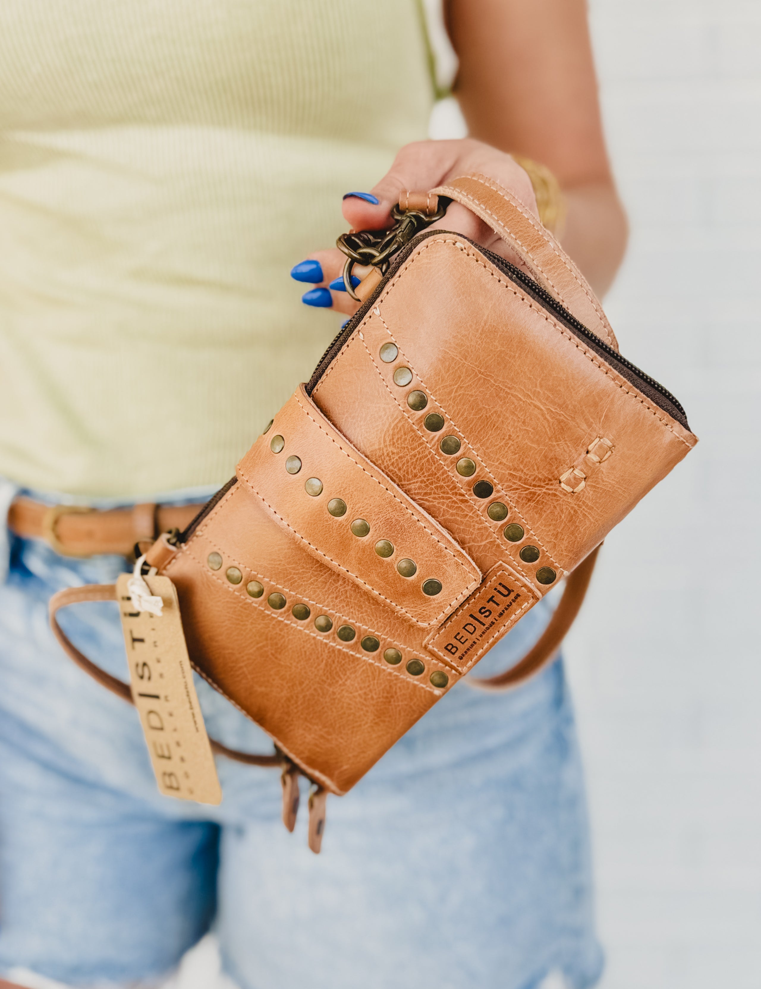 Bedstu Flee Wallet - Tan Rustic - Lace and Grace Boutique