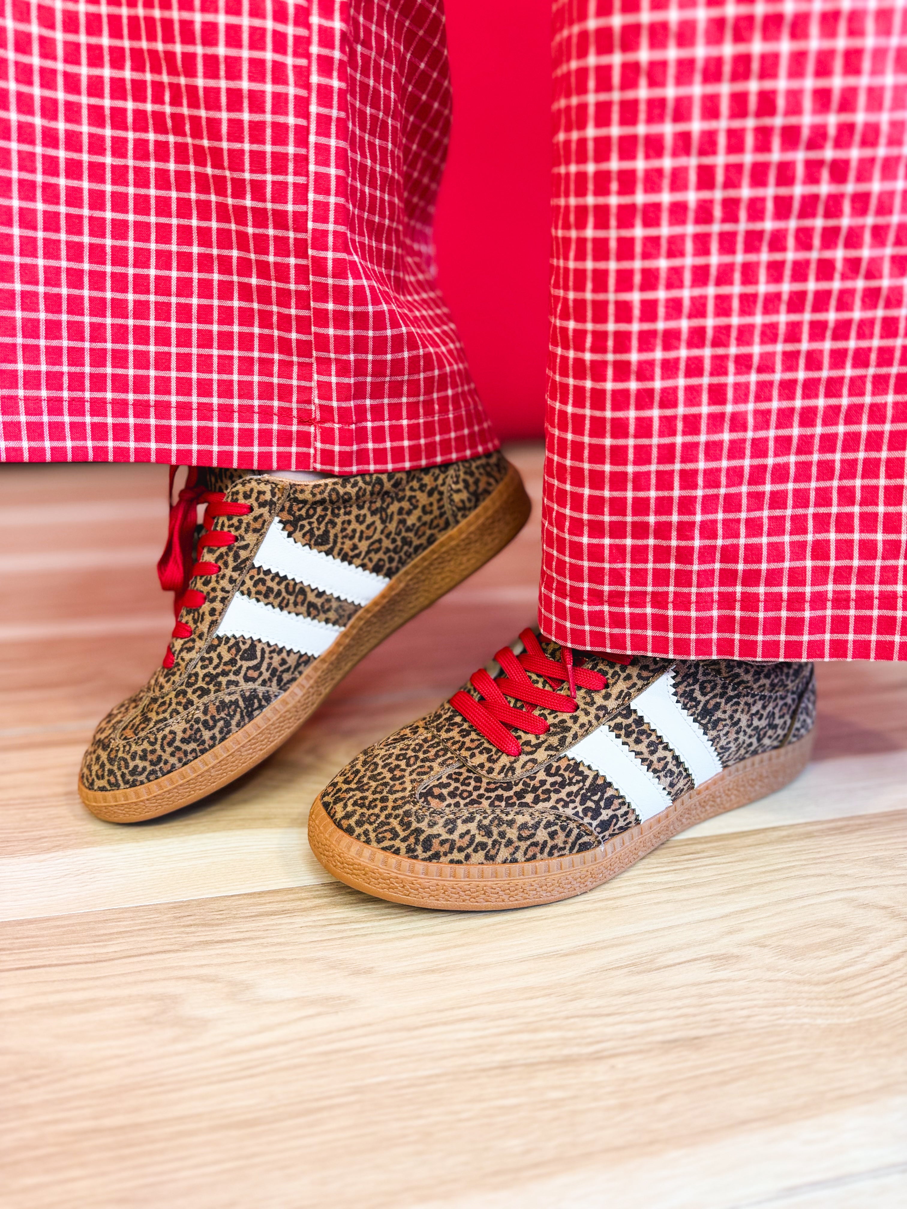 Heads Up Sneaker by Corkys - Mini Leopard - Lace and Grace Boutique