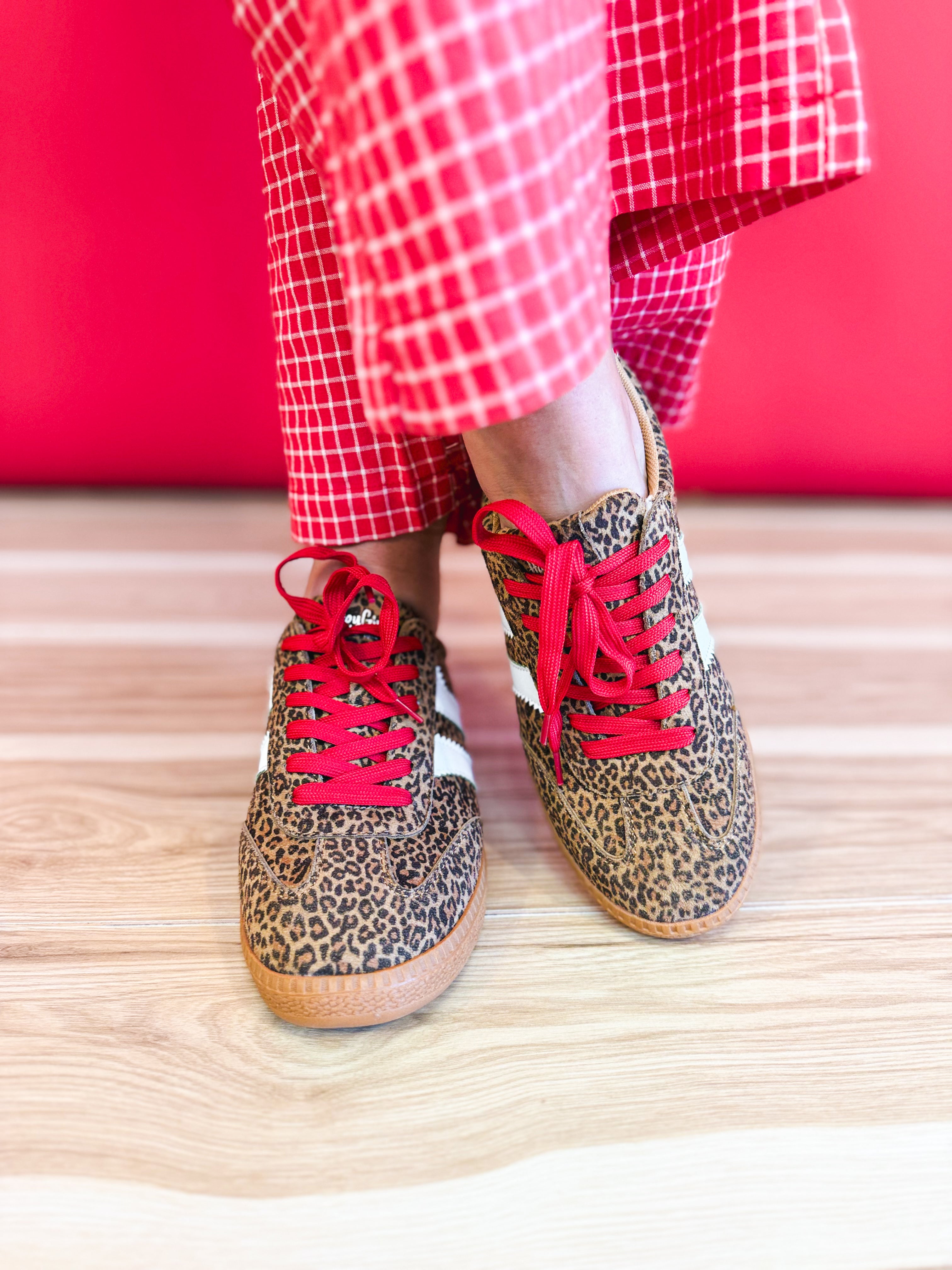 Heads Up Sneaker by Corkys - Mini Leopard - Lace and Grace Boutique