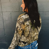 Cincy Long Sleeve Camo Tee