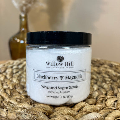 Willow Hill Blackberry & Magnolia Whipped Sugar Scrub - Lace and Grace Boutique