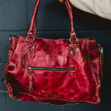 Bedstu Rockaway Bag - Cherry Lacquer Lux